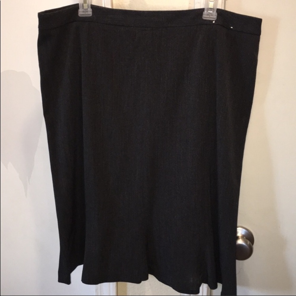 Charcoal Gray Lane Bryant Skirt
